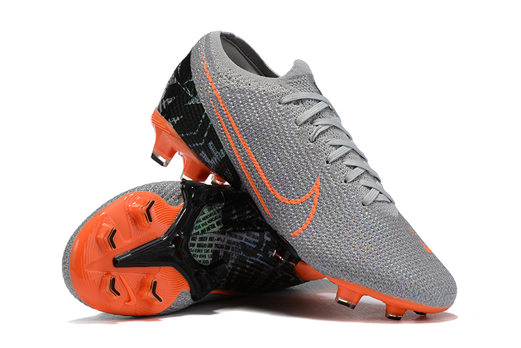 Nike Mercurial Vapor 13 Elite FG - Gray/Orange/Black | High-performance Soccer Cleats Nike Mercurial Vapor 13 Elite FG - Gray/Orange/Black | High-performance Soccer Cleats