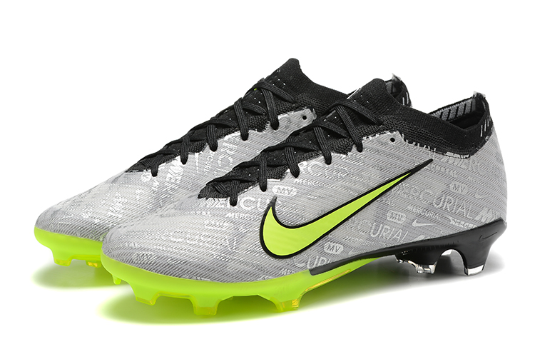 Nike Zoom Mercurial Vapor 15 Elite XXV FG Silver Volt FB8395-060 - High-Performance Soccer Cleats for Unbeatable Speed Nike Zoom Mercurial Vapor 15 Elite XXV FG Silver Volt FB8395-060 - High-Performance Soccer Cleats for Unbeatable Speed