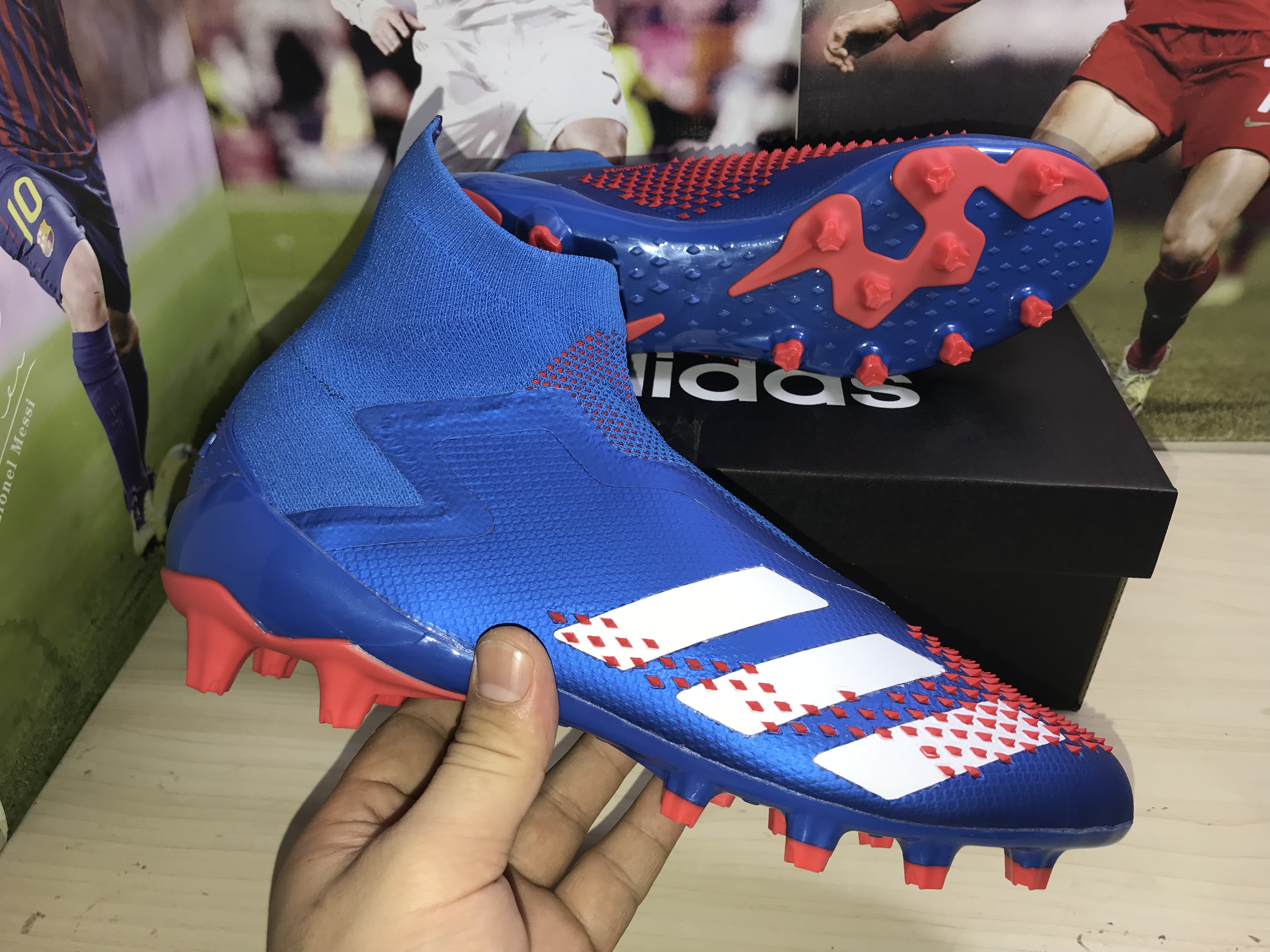 Adidas Predator Mutator 20+ Team Royal Blue EG1512 - High-Performance Soccer Cleats