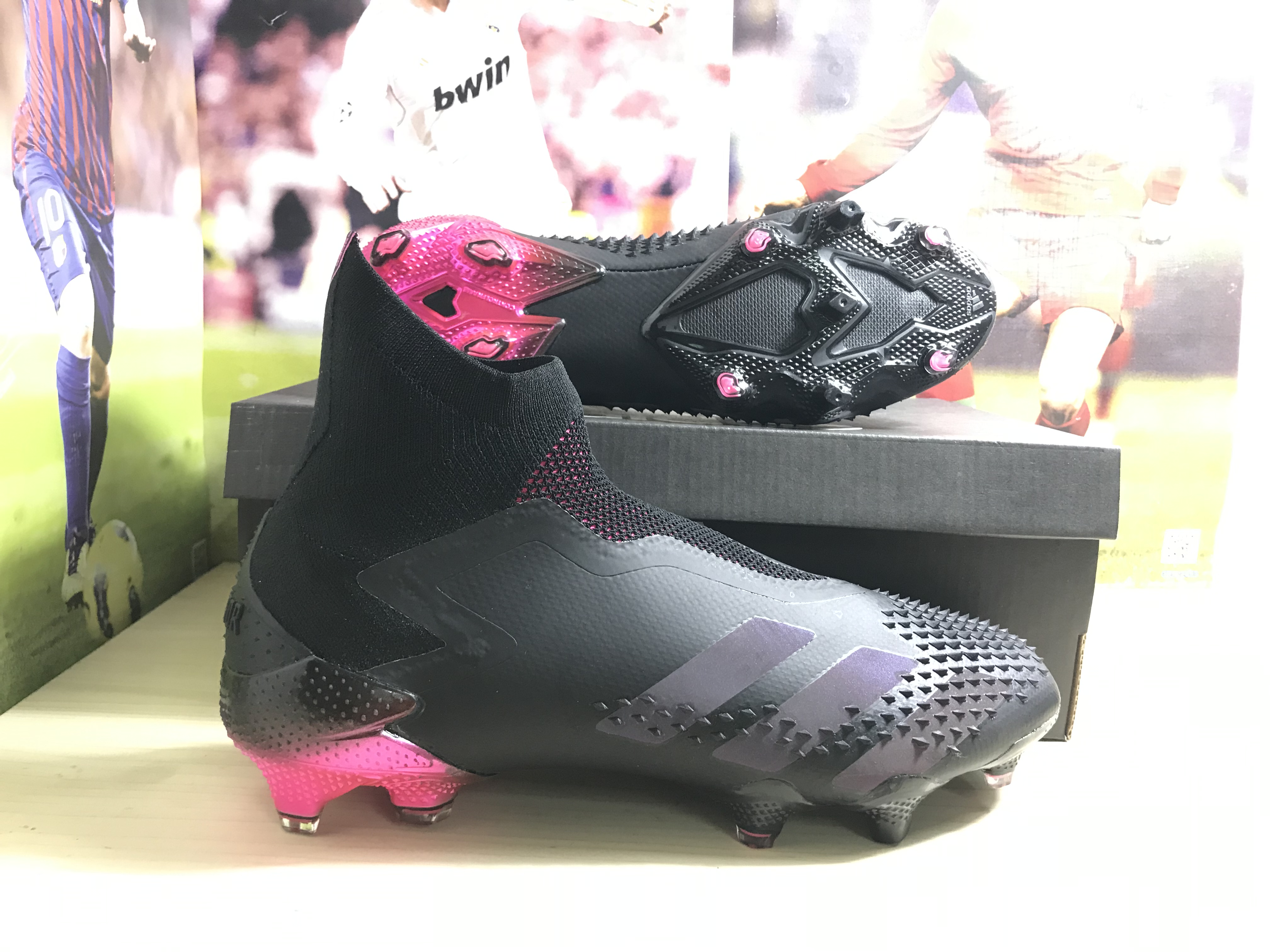 Adidas Predator Mutator 20+ FG Core Black Shock Pink EH2862