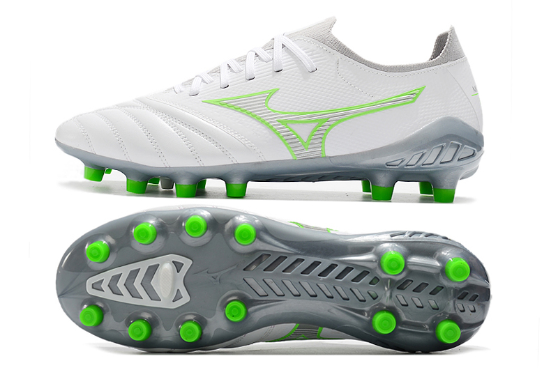 Mizuno Morelia Neo III Japan White Green - Premium Soccer Cleats Mizuno Morelia Neo III Japan White Green - Premium Soccer Cleats