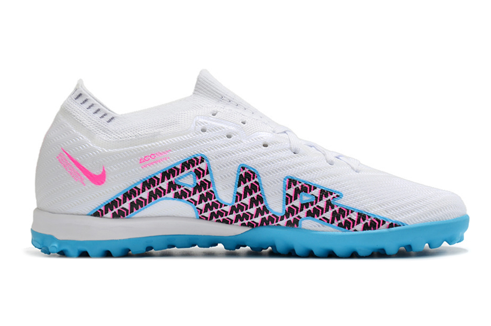 Nike Air Zoom Mercurial Vapor 15 Elite TF | White Light Blue Laser Pink Nike Air Zoom Mercurial Vapor 15 Elite TF | White Light Blue Laser Pink
