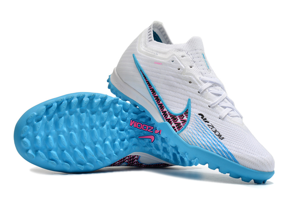 Nike Air Zoom Mercurial Vapor 15 Elite TF | White Light Blue Laser Pink Nike Air Zoom Mercurial Vapor 15 Elite TF | White Light Blue Laser Pink