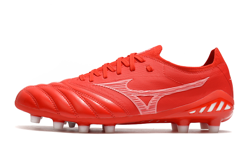 Mizuno Morelia Neo III Beta Japan FG Soccer Cleats High Risk Red - Lightweight and Agile Footwear Mizuno Morelia Neo III Beta Japan FG Soccer Cleats High Risk Red - Lightweight and Agile Footwear