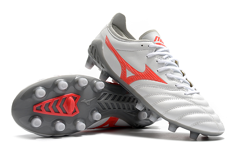 Mizuno Morelia Neo 3 FG - White/Orange/Smoke Grey Footwear | Online Store Mizuno Morelia Neo 3 FG - White/Orange/Smoke Grey Footwear | Online Store
