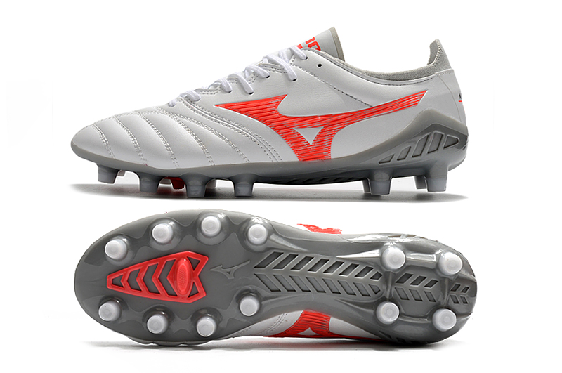 Mizuno Morelia Neo 3 FG - White/Orange/Smoke Grey Footwear | Online Store Mizuno Morelia Neo 3 FG - White/Orange/Smoke Grey Footwear | Online Store