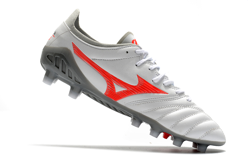 Mizuno Morelia Neo 3 FG - White/Orange/Smoke Grey Footwear | Online Store Mizuno Morelia Neo 3 FG - White/Orange/Smoke Grey Footwear | Online Store