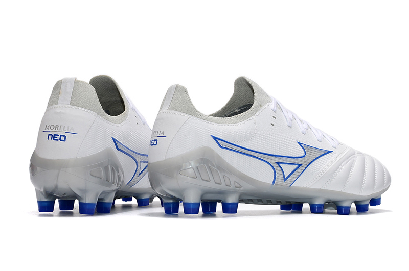 Mizuno Morelia Neo III FG White Soccer Shoes | Lightweight Comfort & Performance Mizuno Morelia Neo III FG White Soccer Shoes | Lightweight Comfort & Performance