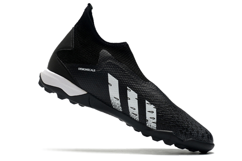 Adidas Predator Freak .3 Laceless TF - Core Black White | Top Performance Soccer Shoes