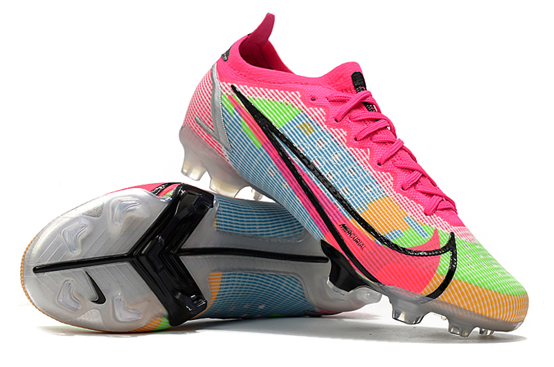 Nike Mercurial Vapor XIV Elite FG White Black Pink Multicolor: Top-Performing Soccer Cleats