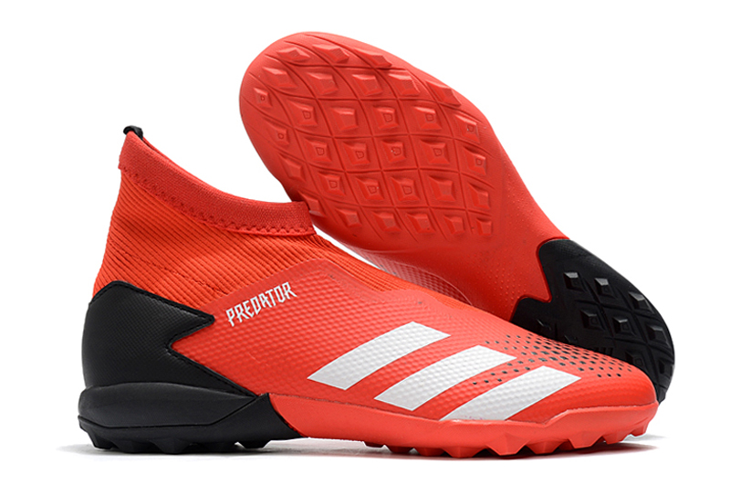 Adidas Predator 20.3 Laceless TF - Active Red Black | EE9576