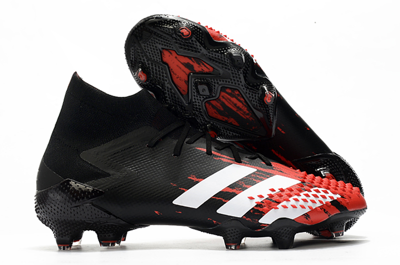Adidas Predator Mutator 20.1 FG Black White Red - Enhancing Performance on the Field