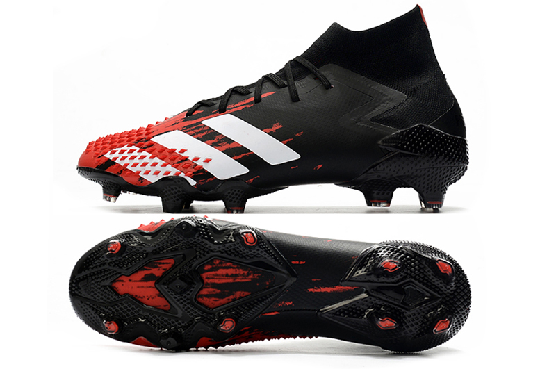Adidas Predator Mutator 20.1 FG Black White Red - Enhancing Performance on the Field
