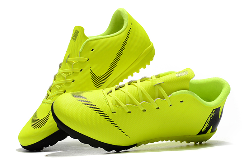 Nike Mercurial VaporX 12 Academy GS TF Jr Soccer Shoes Yellow Multicolored AH7342-701