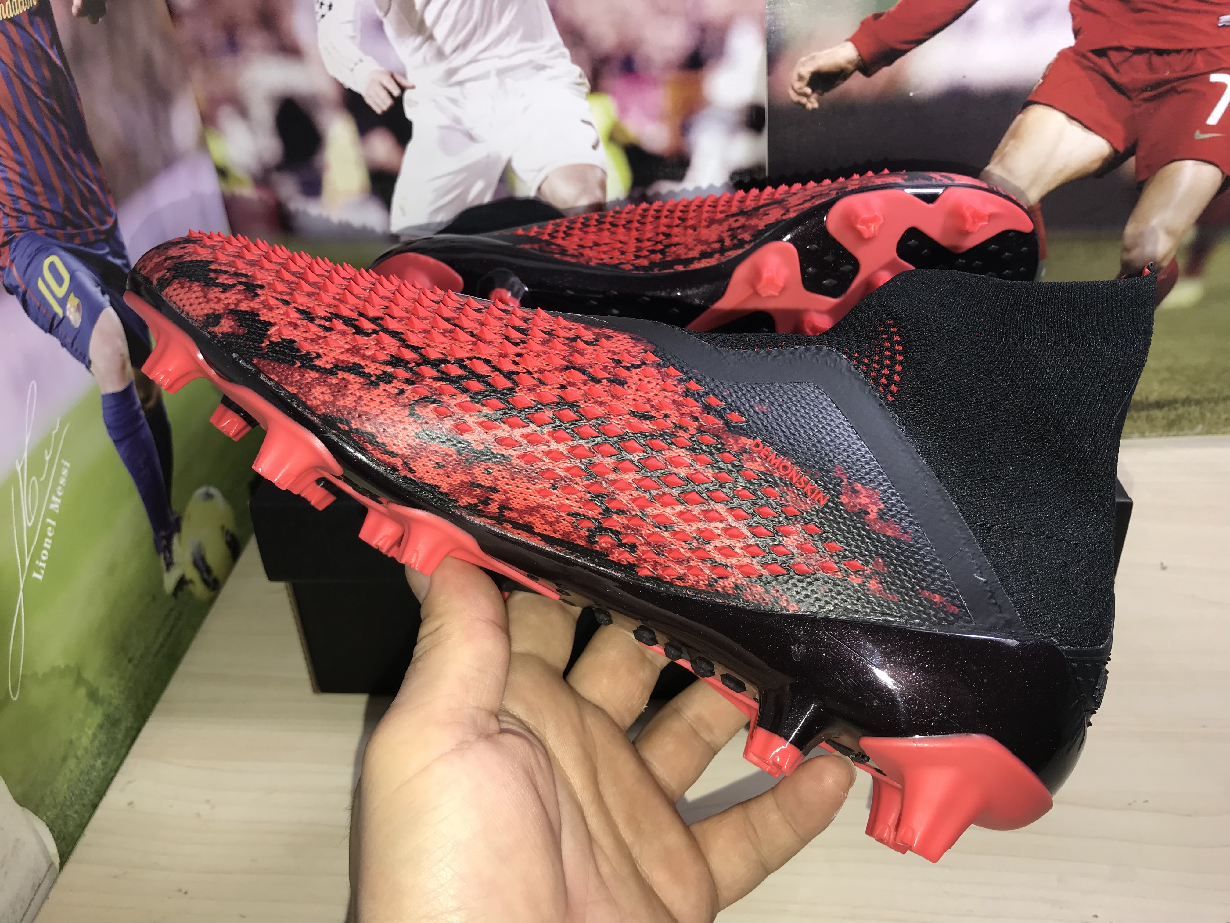 Adidas Predator Mutator 20+ Ag Core Black Cloud White Active Red FV3193 – Supreme Agility and Control
