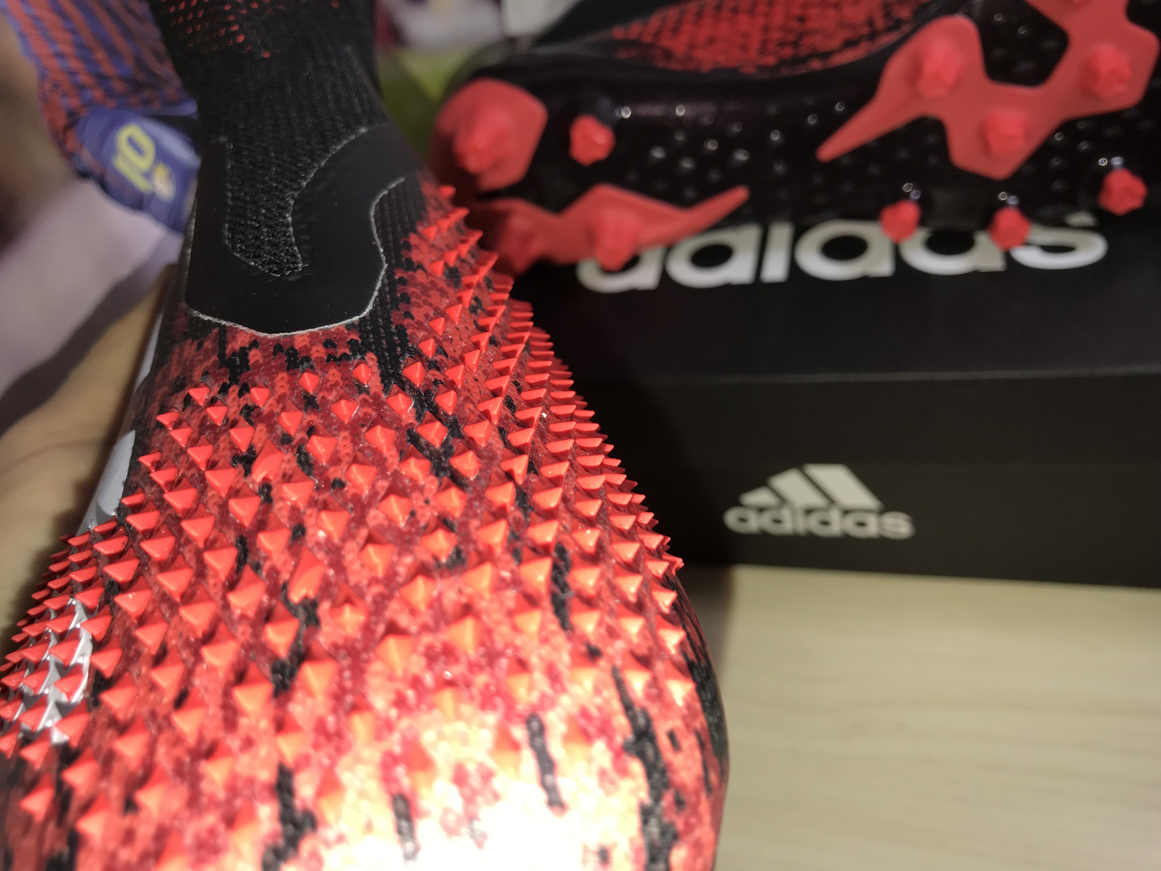 Adidas Predator Mutator 20+ Ag Core Black Cloud White Active Red FV3193 – Supreme Agility and Control