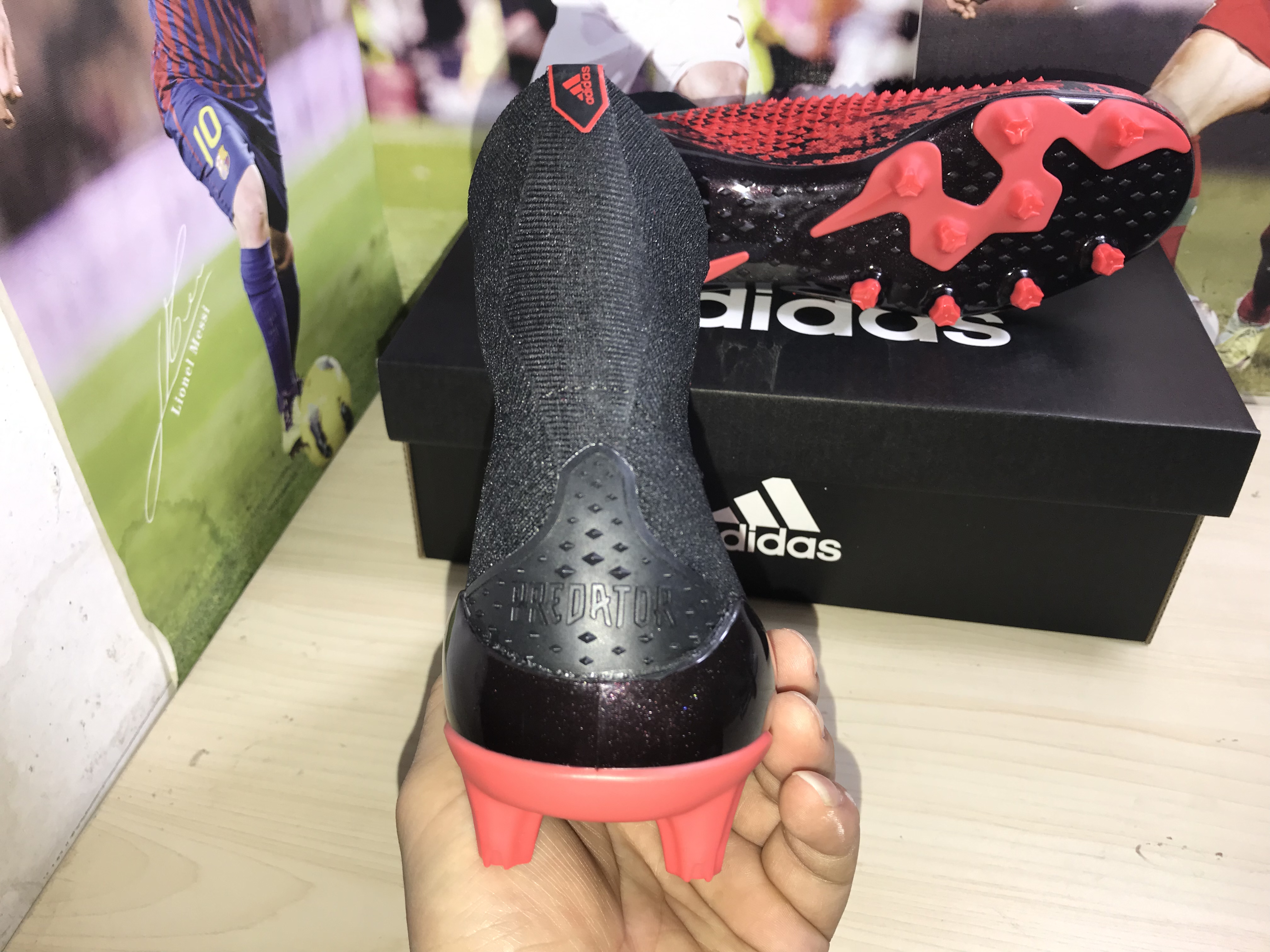 Adidas Predator Mutator 20+ Ag Core Black Cloud White Active Red FV3193 – Supreme Agility and Control
