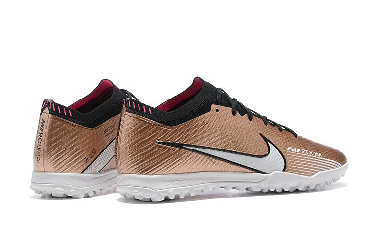 Nike Air Zoom Mercurial Vapor 15 Elite TF Metallic Gold - Premium Performance for Turf Fields Nike Air Zoom Mercurial Vapor 15 Elite TF Metallic Gold - Premium Performance for Turf Fields