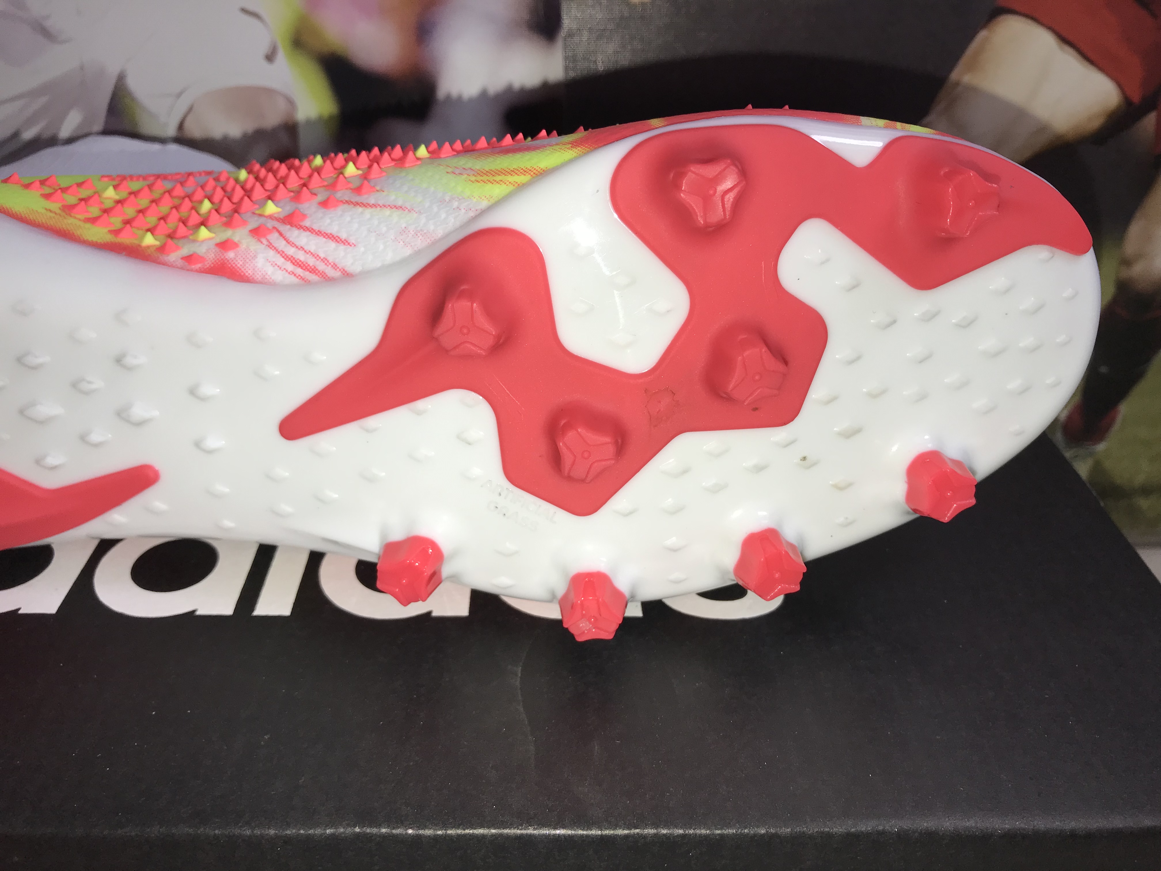 Adidas Predator Mutator 20.1 Ag 'White Core Black Pop' EG1623 - Premium Football Cleats