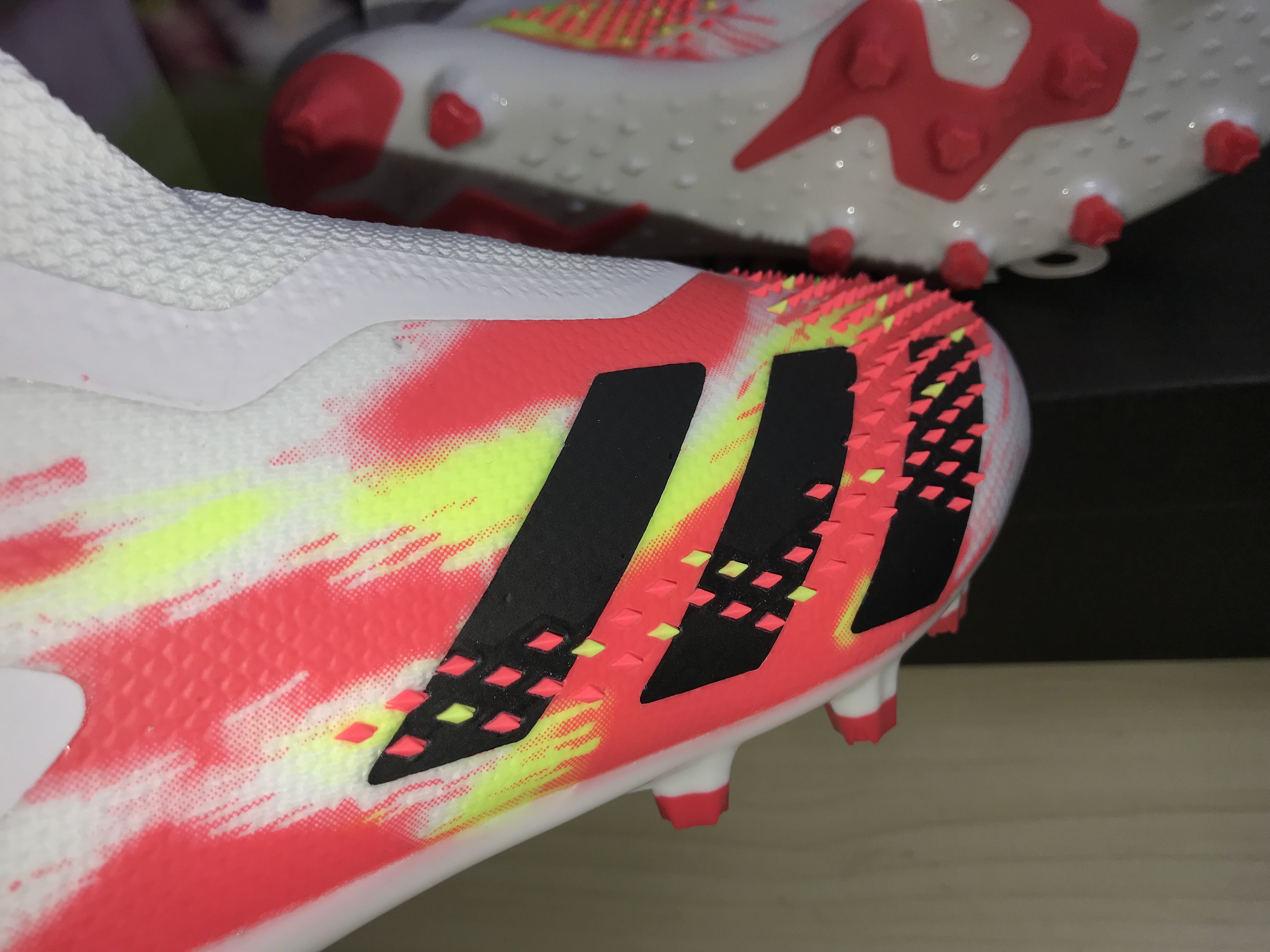 Adidas Predator Mutator 20.1 Ag 'White Core Black Pop' EG1623 - Premium Football Cleats
