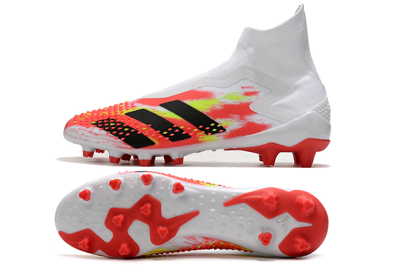 Adidas Predator Mutator 20.1 Ag 'White Core Black Pop' EG1623 - Premium Football Cleats