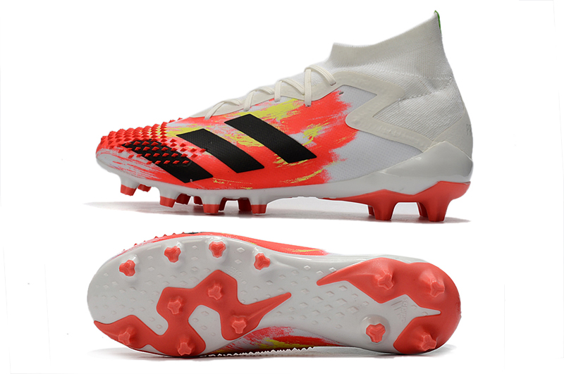 Adidas Predator Mutator 20.1 AG 'White Core Black Pop' EG1623 - High-Performance Soccer Cleats
