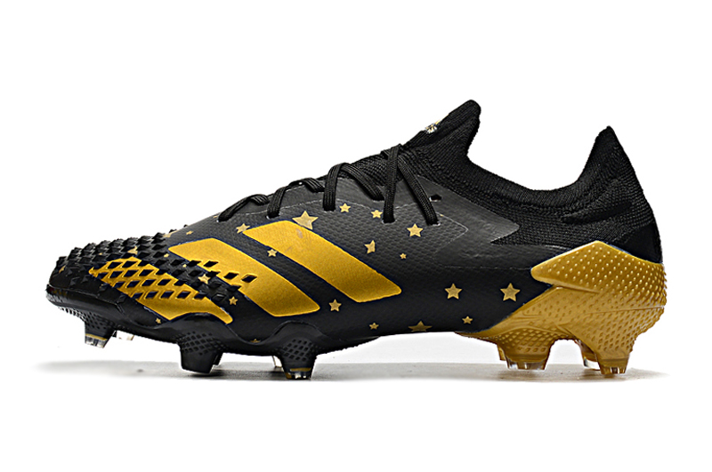 Adidas Predator Mutator 20.1 Low FG AG Core Black Gold Metallic - Supreme Precision for Footballers
