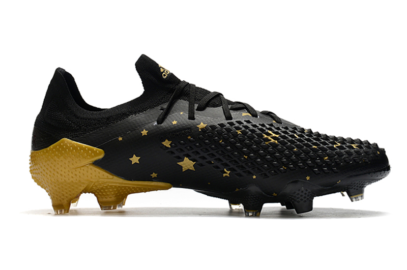 Adidas Predator Mutator 20.1 Low FG AG Core Black Gold Metallic - Supreme Precision for Footballers