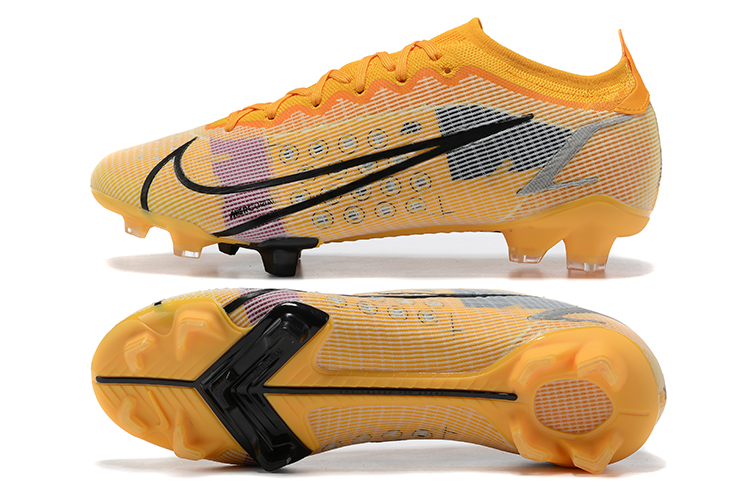 Nike Mercurial Vapor 14 Elite FG - Yellow Black | Premier Soccer Cleats Nike Mercurial Vapor 14 Elite FG - Yellow Black | Premier Soccer Cleats