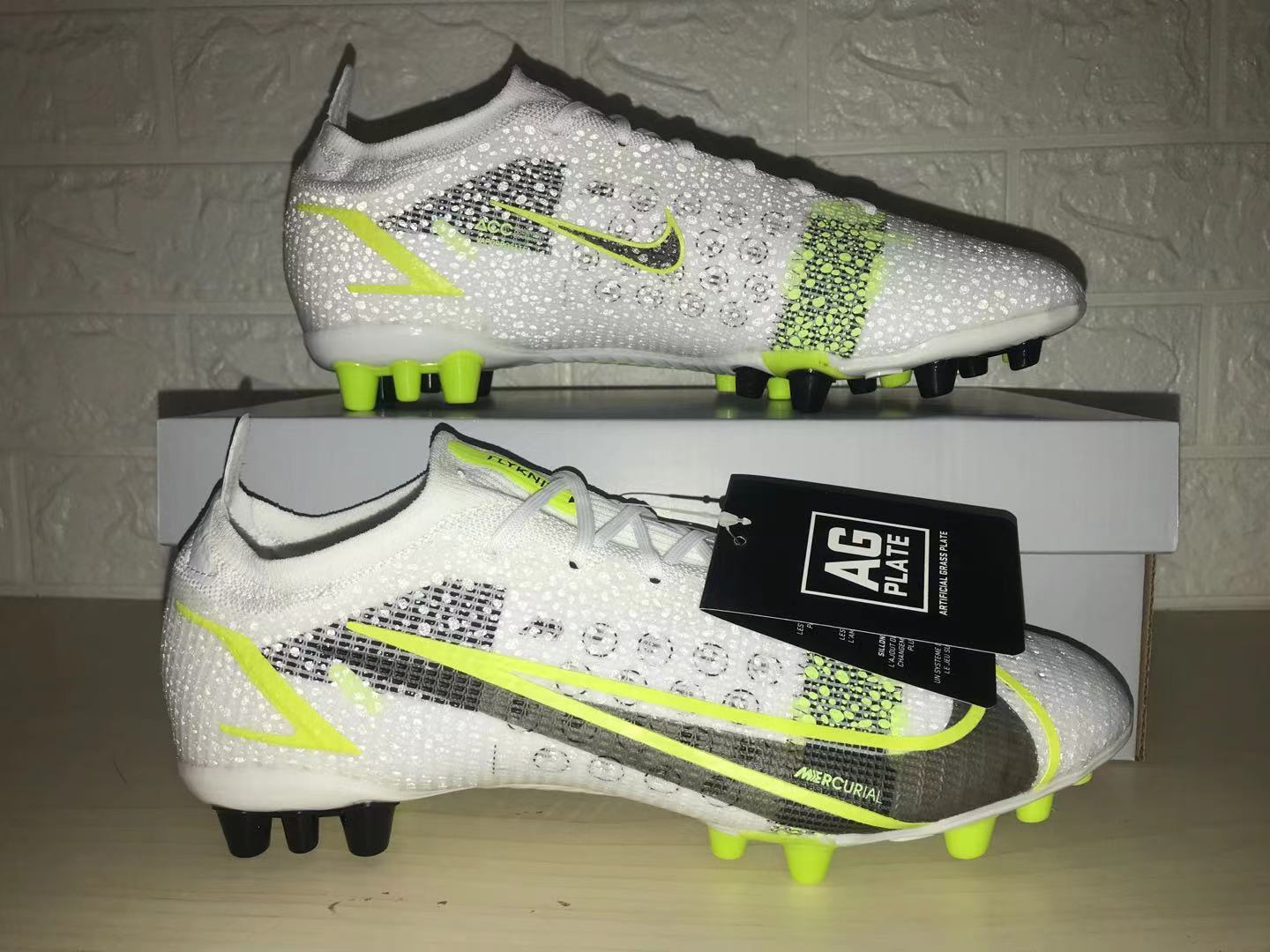 Nike Vapor 14 Elite AG Artificial Grass White - CZ8717-107 | Top Performance Cleats Nike Vapor 14 Elite AG Artificial Grass White - CZ8717-107 | Top Performance Cleats