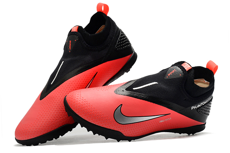 Nike React Phantom VSN 2 Pro DF TF Turf Black Red CD4174-606 | Premium Football Shoe Nike React Phantom VSN 2 Pro DF TF Turf Black Red CD4174-606 | Premium Football Shoe