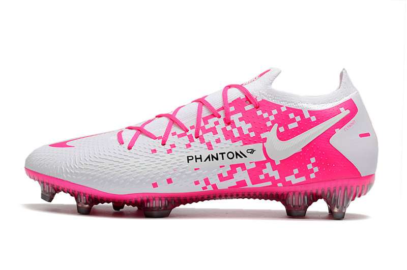 Nike Phantom GT Elite FG White Pink - Premium Soccer Cleats Nike Phantom GT Elite FG White Pink - Premium Soccer Cleats