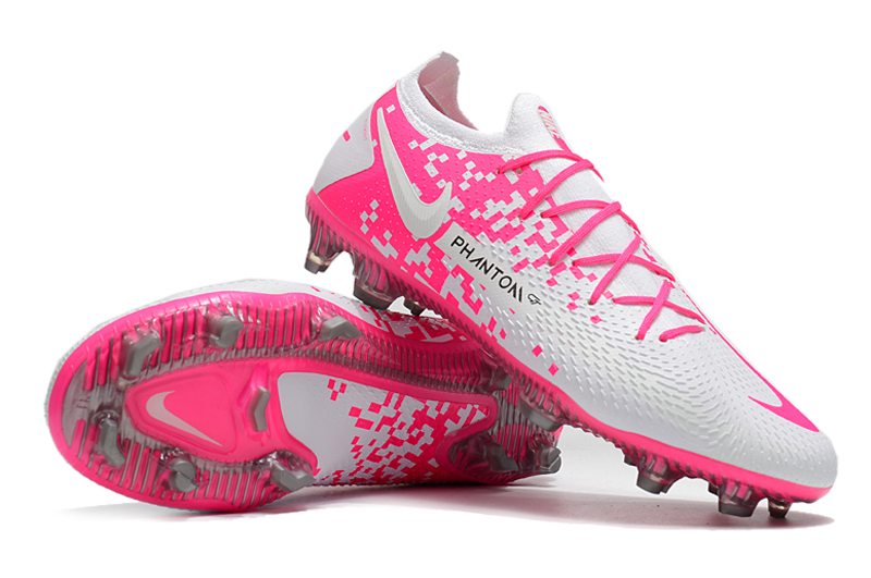 Nike Phantom GT Elite FG White Pink - Premium Soccer Cleats Nike Phantom GT Elite FG White Pink - Premium Soccer Cleats