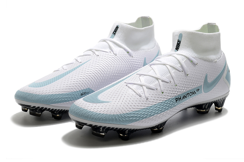 Nike Phantom GT Elite DF FG White Blue Black Football Boots - Top Performance Cleats | 80 characters Nike Phantom GT Elite DF FG White Blue Black Football Boots - Top Performance Cleats | 80 characters