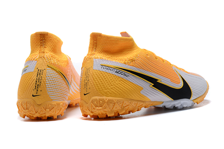 Nike Mercurial Superfly 7 Elite TF Silver Black Orange Football Boots - Buy Now for Top Performance Nike Mercurial Superfly 7 Elite TF Silver Black Orange Football Boots - Buy Now for Top Performance