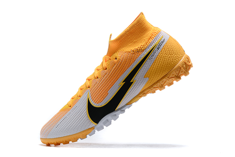 Nike Mercurial Superfly 7 Elite TF Silver Black Orange Football Boots - Buy Now for Top Performance Nike Mercurial Superfly 7 Elite TF Silver Black Orange Football Boots - Buy Now for Top Performance