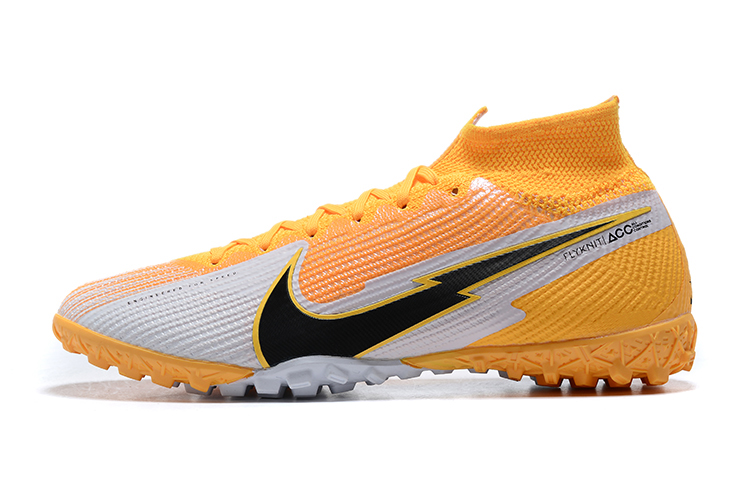Nike Mercurial Superfly 7 Elite TF Silver Black Orange Football Boots - Buy Now for Top Performance Nike Mercurial Superfly 7 Elite TF Silver Black Orange Football Boots - Buy Now for Top Performance