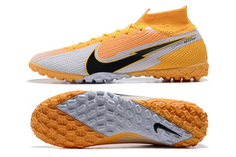 Nike Mercurial Superfly 7 Elite TF Silver Black Orange Football Boots - Buy Now for Top Performance Nike Mercurial Superfly 7 Elite TF Silver Black Orange Football Boots - Buy Now for Top Performance