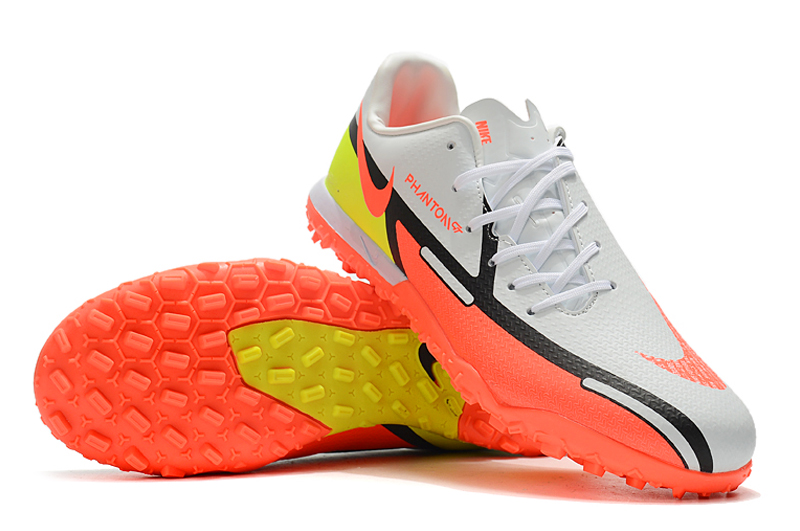 Nike Phantom GT2 Academy TF Turf Football Shoe - Multicolored White DC0803-167 | High-performance Turf Footwear | Boost Your Game on Any Field