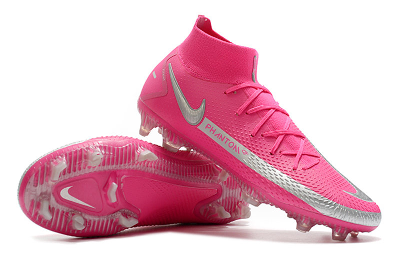 Nike Phantom GT Elite Dynamic Fit FG - Pink Blast/Silver | High-performance soccer cleats | Free Shipping | Limited Stock Nike Phantom GT Elite Dynamic Fit FG - Pink Blast/Silver | High-performance soccer cleats | Free Shipping | Limited Stock