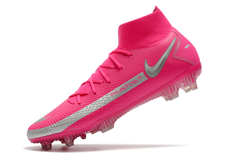 Nike Phantom GT Elite Dynamic Fit FG - Pink Blast/Silver | High-performance soccer cleats | Free Shipping | Limited Stock Nike Phantom GT Elite Dynamic Fit FG - Pink Blast/Silver | High-performance soccer cleats | Free Shipping | Limited Stock