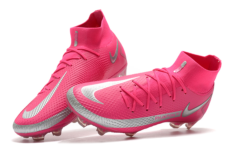 Nike Phantom GT Elite Dynamic Fit FG - Pink Blast/Silver | High-performance soccer cleats | Free Shipping | Limited Stock Nike Phantom GT Elite Dynamic Fit FG - Pink Blast/Silver | High-performance soccer cleats | Free Shipping | Limited Stock