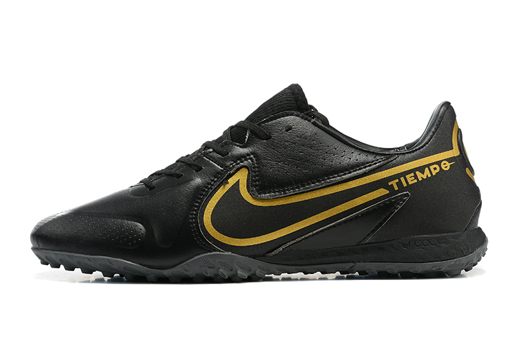 Nike Tiempo Legend 9 Academy TF Black Metallic Gold - Premium Soccer Shoes Nike Tiempo Legend 9 Academy TF Black Metallic Gold - Premium Soccer Shoes