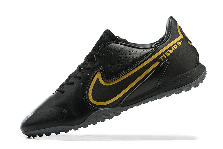 Nike Tiempo Legend 9 Academy TF Black Metallic Gold - Premium Soccer Shoes Nike Tiempo Legend 9 Academy TF Black Metallic Gold - Premium Soccer Shoes