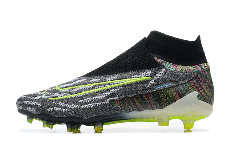 Nike Phantom GX Elite FG Black White Green - Premium Soccer Cleats for Elite Performance Nike Phantom GX Elite FG Black White Green - Premium Soccer Cleats for Elite Performance