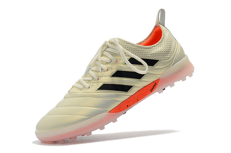 Adidas Copa Tango 19.1 TF Off White Solar Red BC0563 - Great Multisurface Soccer Shoes