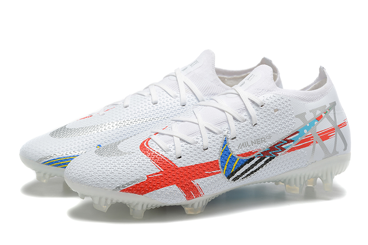Nike Phantom GT2 Elite FG James Milner - White Red Football Boots Nike Phantom GT2 Elite FG James Milner - White Red Football Boots