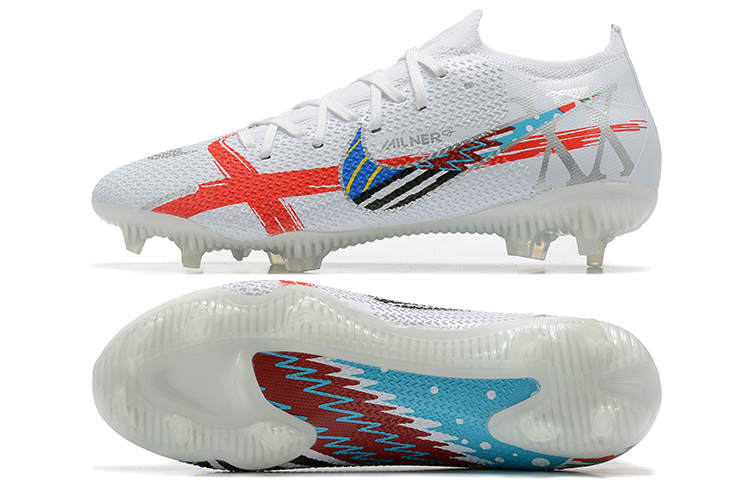 Nike Phantom GT2 Elite FG James Milner - White Red Football Boots Nike Phantom GT2 Elite FG James Milner - White Red Football Boots