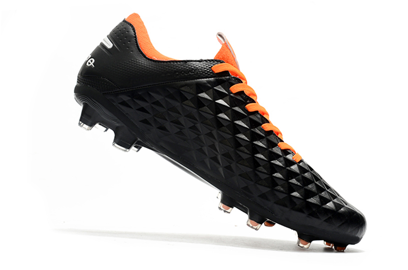 Nike Tiempo Legend 8 Elite FG Boot - Black White Orange | Ultimate Performance for Soccer Players Nike Tiempo Legend 8 Elite FG Boot - Black White Orange | Ultimate Performance for Soccer Players