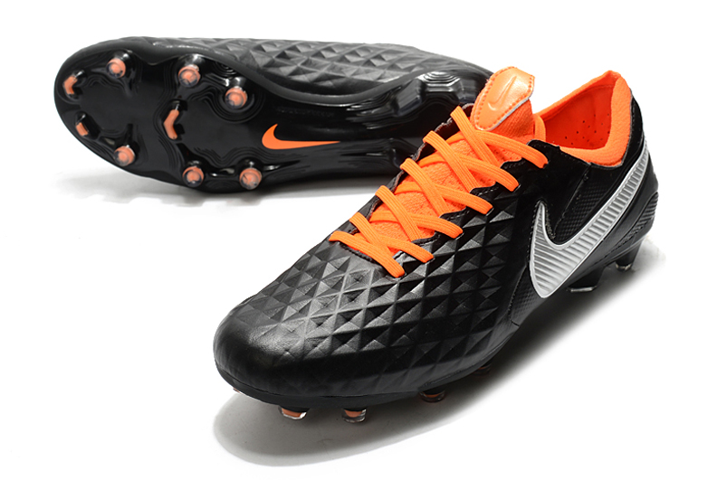 Nike Tiempo Legend 8 Elite FG Boot - Black White Orange | Ultimate Performance for Soccer Players Nike Tiempo Legend 8 Elite FG Boot - Black White Orange | Ultimate Performance for Soccer Players